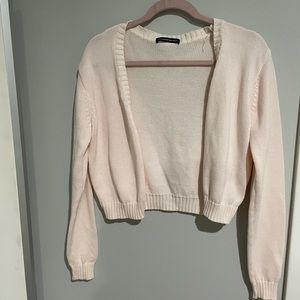 pink brandy melville cardigan